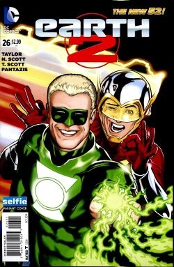 Selfie Variant Cover Earth 2 - 26