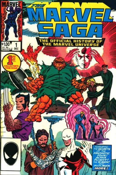Marvel Saga (1985) 1-8 zus. (Z1)