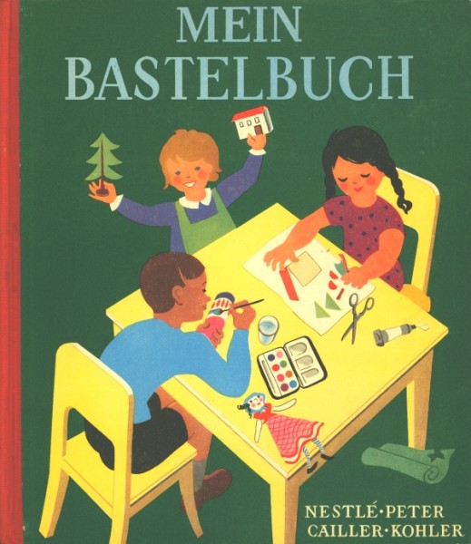 Nestle SBA Mein Bastelbuch (31406/2) komplett Sammelbilderalbum