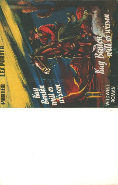 Porter, Lex Leihbuch SU Kay Benton will es wissen (Bewin) nur Schutzumschlag