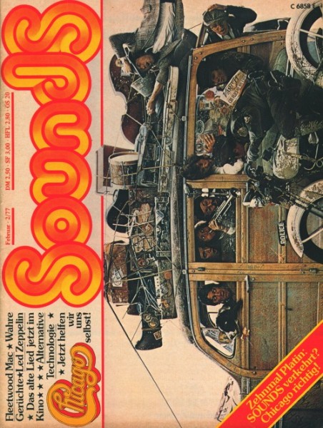 Sounds Jahrgang 1977 Nr. 1-12