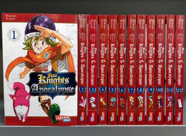 Seven Deadly Sins: Four Knights of the Apocalypse (Carlsen, Tb.) Nr. 1-12 zus. (neu)