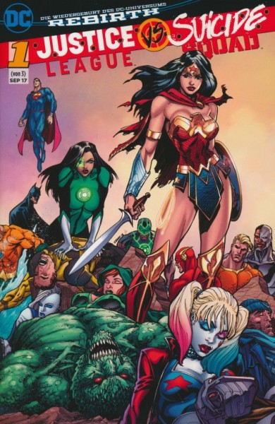 Justice League vs Suicide Squad (Panini, Gb.) Nr. 1 Variant Sammlerecke