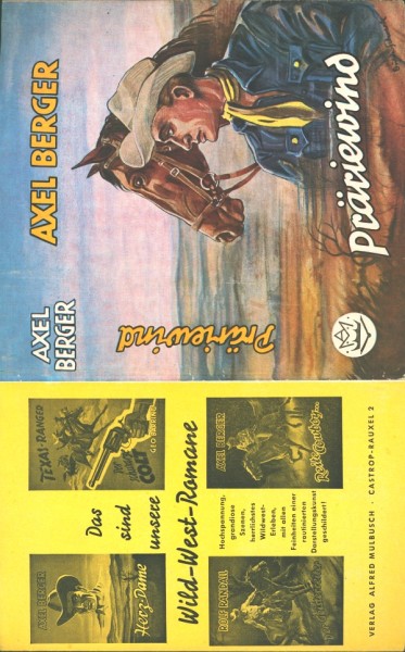 Berger, Axel Leihbuch SU Präriewind (Mülbüsch) nur Schutzumschlag