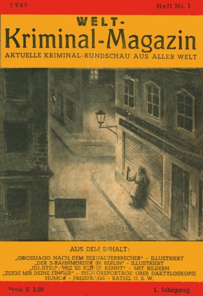 Welt-Kriminal-Magazin (Polzer, Österreich) Nr. 1