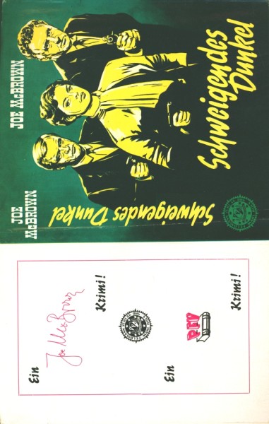 McBrown, Joe Leihbuch SU Schweigendes Dunkel (Feldmann) nur Schutzumschlag