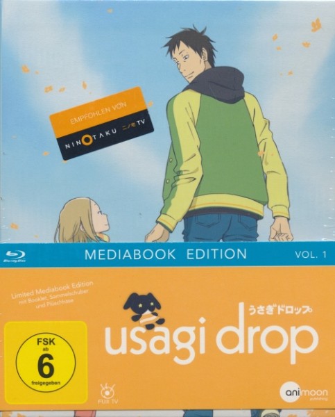 Usagi Drop Vol.1 Blu-ray Mediabook Edition mit Sammelschuber
