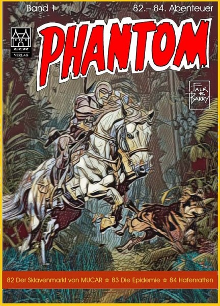 Phantom 82.-84. Abenteuer Hardcover (Englische Version) (05/24)