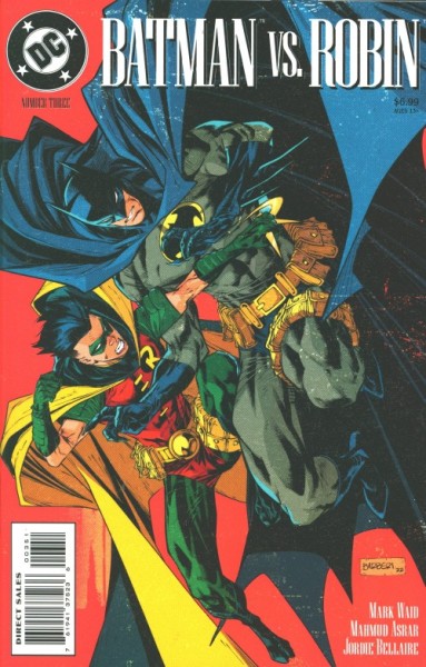 Batman vs. Robin (2022) '90s Month Variant Cover 3