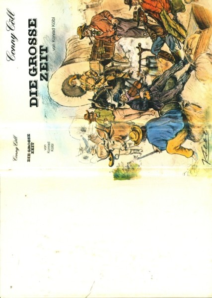 Conny Cöll Leihbuch ND SU Grosse Zeit (Kölbl) Nachdruck nur Schutzumschlag