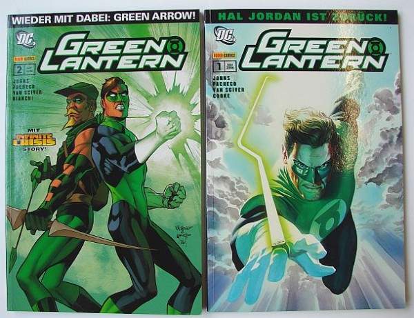 Green Lantern Sonderband (Panini, Br., 2006) Nr. 1-38 kpl. (Z1)