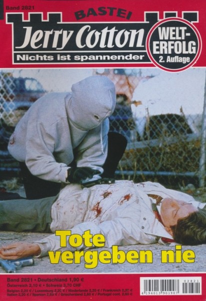 Jerry Cotton 2. Auflage 2821
