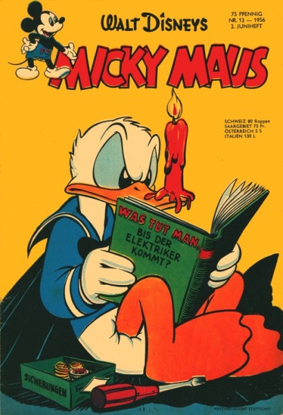 Micky Maus (Ehapa, Gb.) Jahrgang 1956 Nr. 1-26