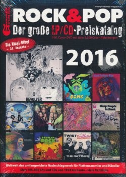 Rock & Pop LP/CD Katalog (NikMa-Musikbuch Verlag,Br.) 2016,2017,2019,2020,2022