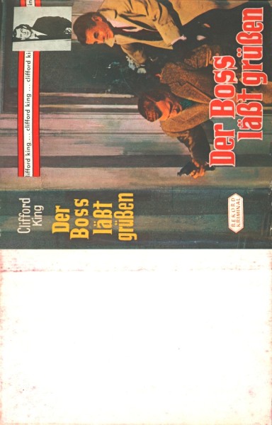 Clifford King Leihbuch SU Boss läßt grüßen (Rekord) nur Schutzumschlag