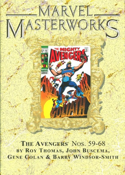 Marvel Masterworks (2003) Avengers Variant Cover HC Vol.7 (Vol.84)