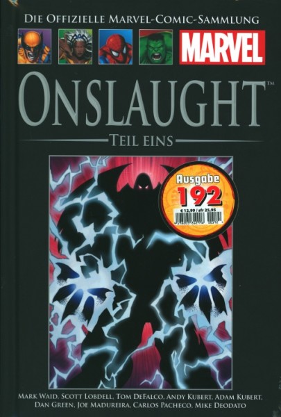Offizielle Marvel-Comic-Sammlung 192: Onslaught, Teil 1 (155)
