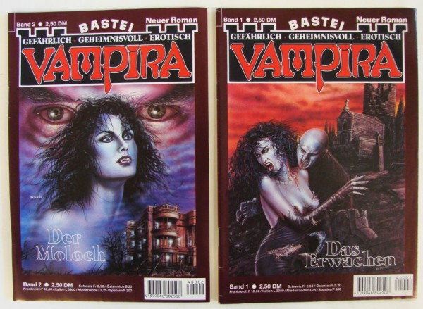 Vampira (Bastei, 2,50) Nr. 1-50 kpl. (Z1)