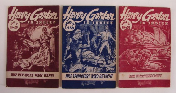 Henry Gordon (Scala, Österreich) Nr. 1-16 kpl. (Z3)