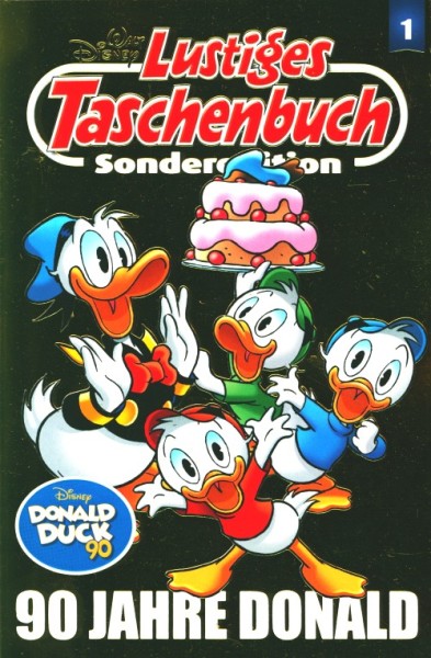 Lustiges Taschenbuch (Ehapa, Tb.) Sonderedition 90 Jahre Donald Duck Nr. 1-2 (neu)