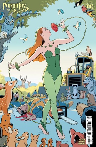 Poison Ivy (2022) R. Kikuo Johnson Variant Cover 22