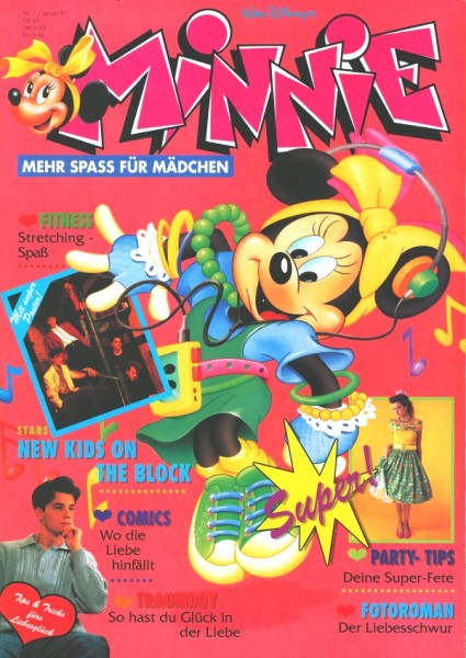 Minnie (Ehapa, Gbü.) Jhrg. 1991 Nr. 1-5