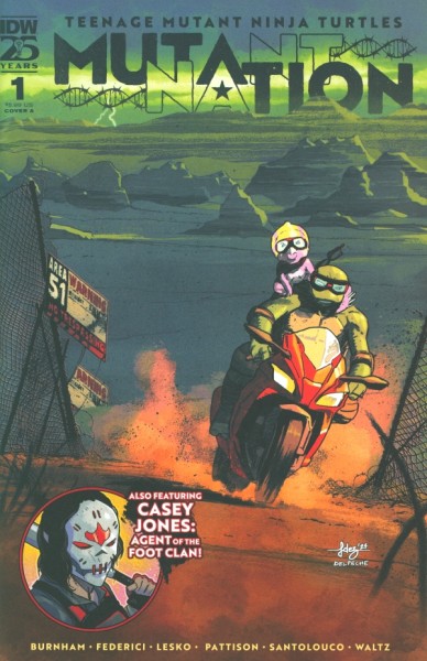 Teenage Mutant Ninja Turtles: Mutant Nation (2024) 1-9 kpl. (Z1)