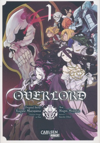 Overlord (Carlsen, Tb.) Nr. 1,2,4-10,12,16-19