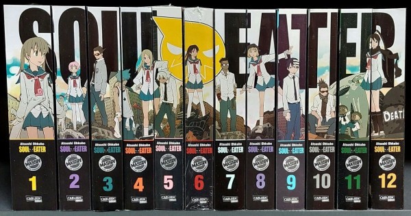 Soul Eater Massiv (Carlsen, Tb.) Nr. 1-12 kpl. (neu)
