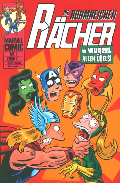 Ruhmreichen Rächer (Panini, Gb.) Die Wurzel allen Übels