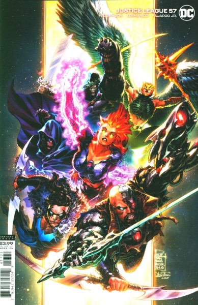 Justice League (2018) Philip Tan Variant Cover 57