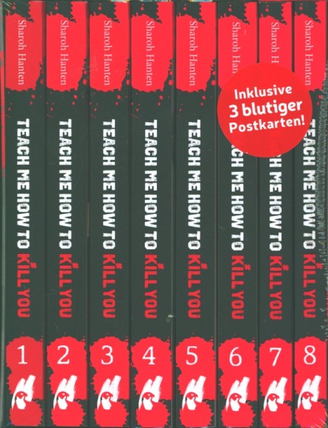 Teach me how to Kill You (Hayabusa, Tb.) Nr. 1-8 im Sammelschuber