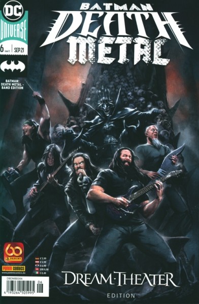 Batman: Death Metal-Band Edition 6 (von 7) Dream Theater-Ausgabe