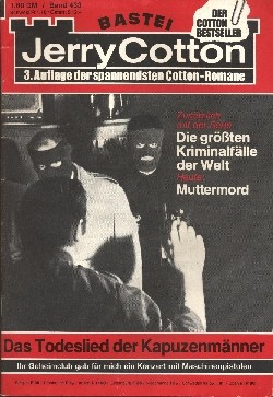 Jerry Cotton 3. Auflage (Bastei) Nr. 1-500