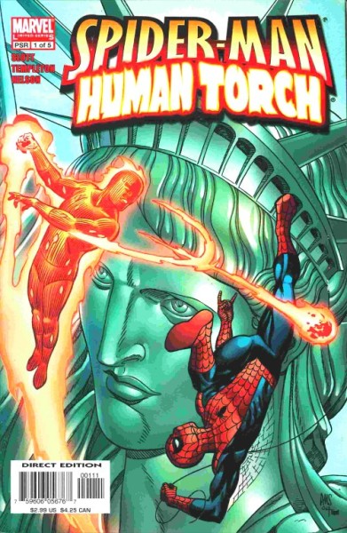 Spider-Man/Human Torch (2005) 1-5 kpl. (Z1)