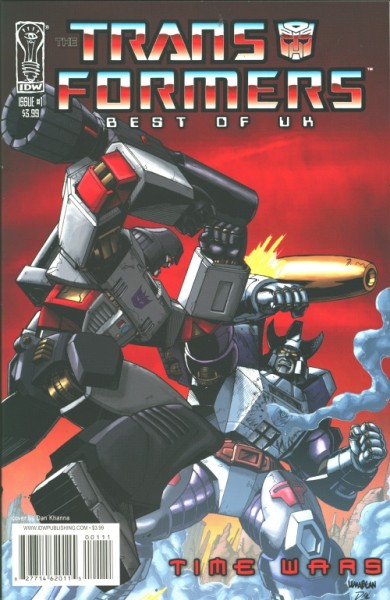 Transformers: Best of UK: Time Wars (2008) 1-5 kpl. (Z1)