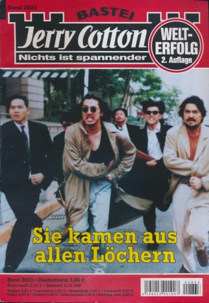 Jerry Cotton 2. Auflage 2833