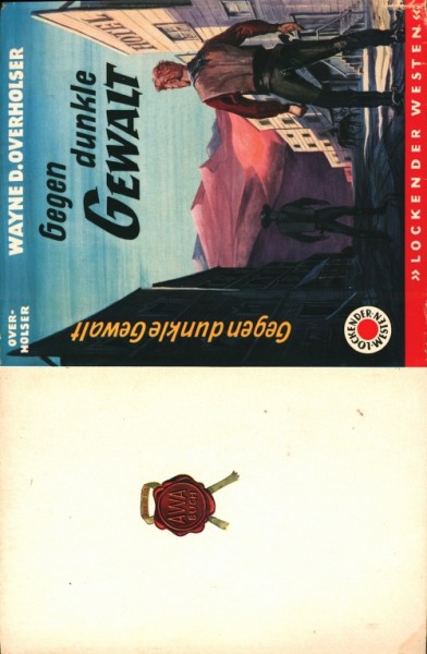 Lockender Westen Leihbuch SU Gegen dunkle Gewalt (Awa) Overholser, Wayne D. nur Schutzumschlag