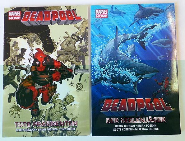 Deadpool (Panini, Br., 2014) Marvel Now! Sammelband Nr. 1-5 zus. (Z1-2)
