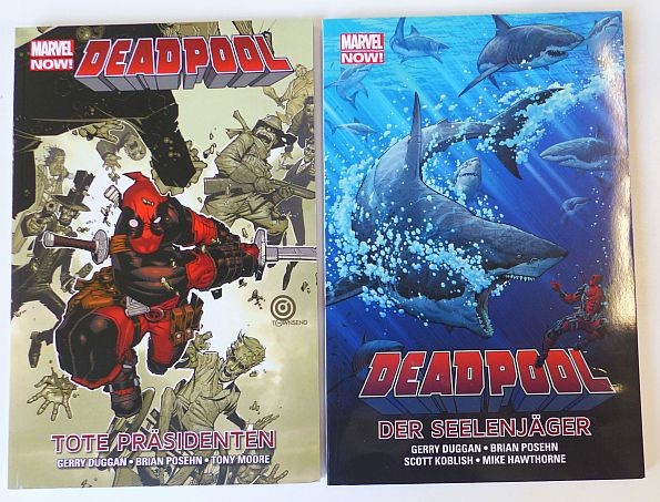 Deadpool (Panini, Br., 2014) Sammelband (Marvel Now!) Nr. 1-5 zus. (Z1-2)