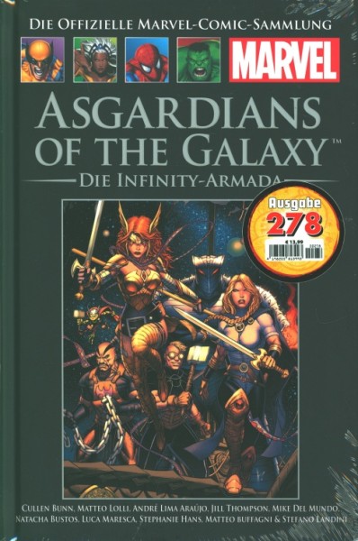 Offizielle Marvel-Comic-Sammlung 278: Asgardians of... (237)