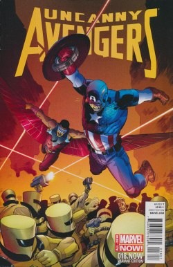 Uncanny Avengers 1:20 Captain Amercia Variant 18