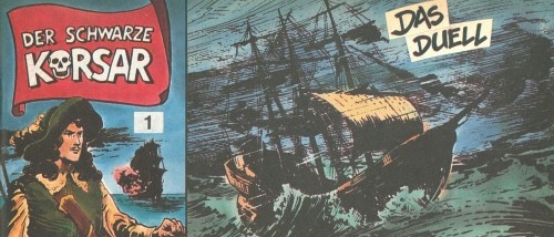Schwarze Korsar (Nostalgie-Comic, picc.) Nr. 1-11
