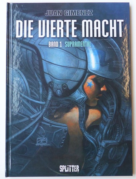 Vierte Macht (Splitter, BÜ.) Nr. 1-4 kpl. (Z1) im Schuber mit Druck