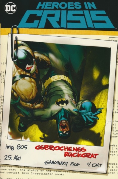 Heroes in Crisis (Panini, Gb.) Variant Nr. 2
