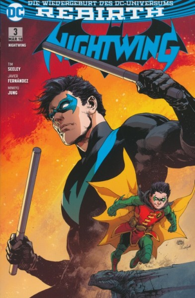 Nightwing (Panini, Br., 2017) Nr. 3-5,7,11