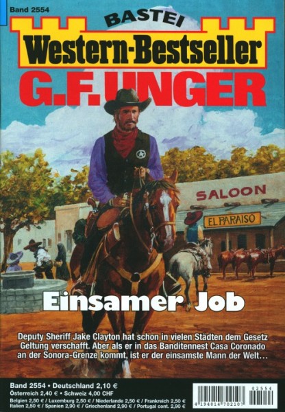 Western-Bestseller G.F. Unger 2554