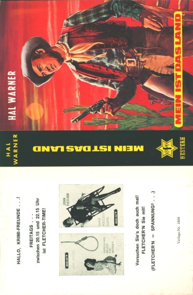 Warner, Hal Leihbuch SU Mein ist das Land (Feldmann) nur Schutzumschlag