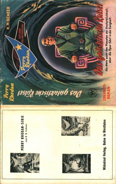 Perry Rhodan Leihbuch SU Galaktische Rätsel (Widukind) nur Schutzumschlag