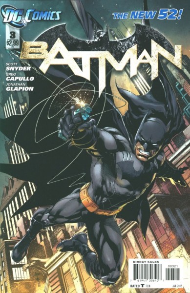 Batman (2011) 1:25 Variant Cover 3